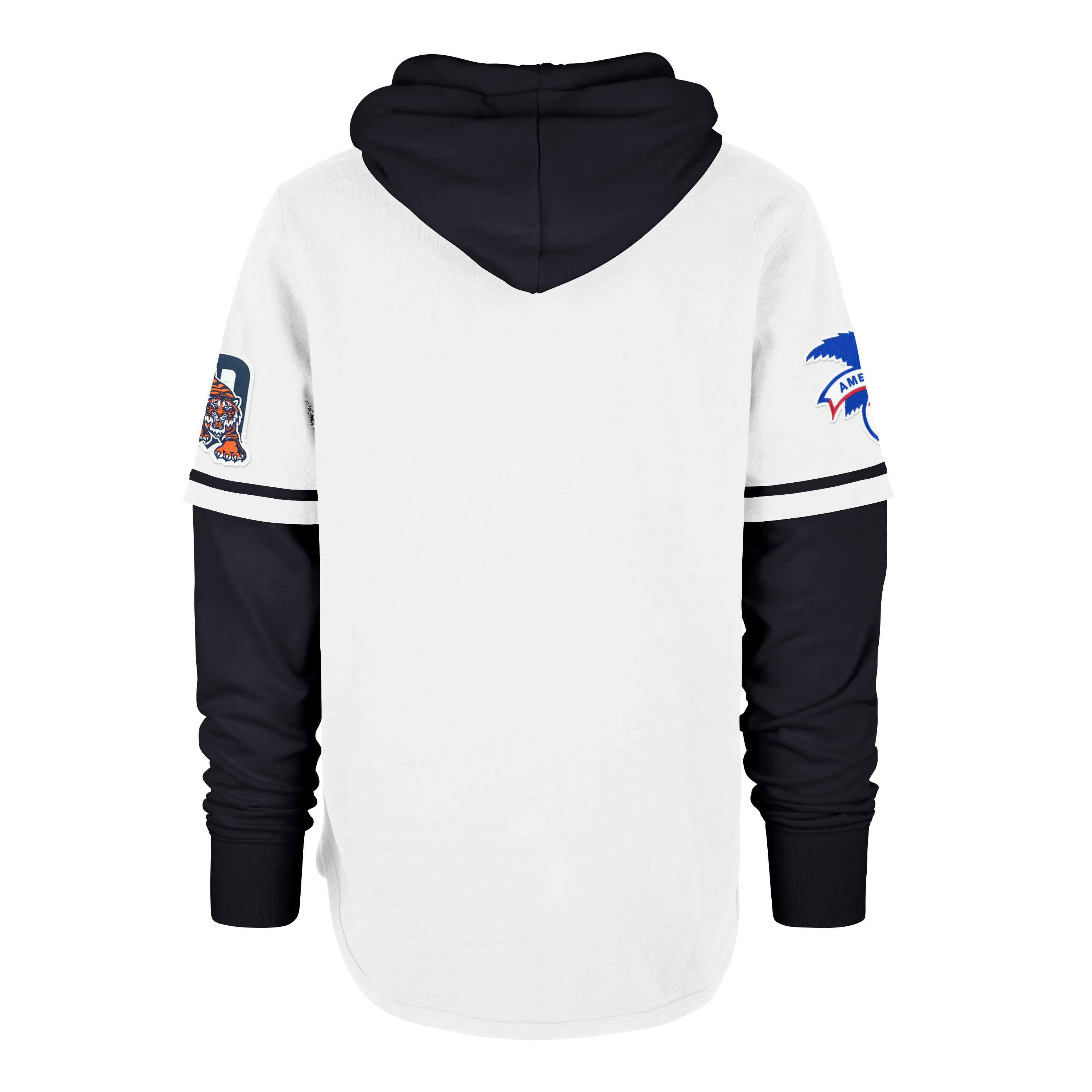 47-brand-shortstop-detroit-tigers-hoodie-white-wash image 2