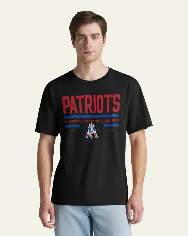 47-foundation-tee-new-england-patriots-stack-block-t-shirt-schwarz image 1