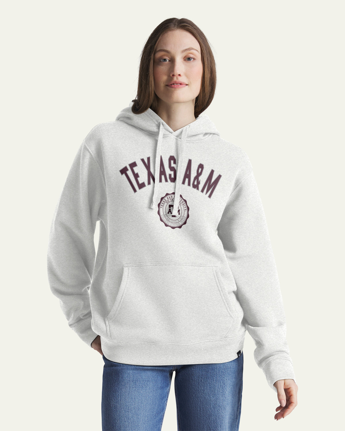 47-brand-47-headline-crew-aggies-hoodie-grau image 3