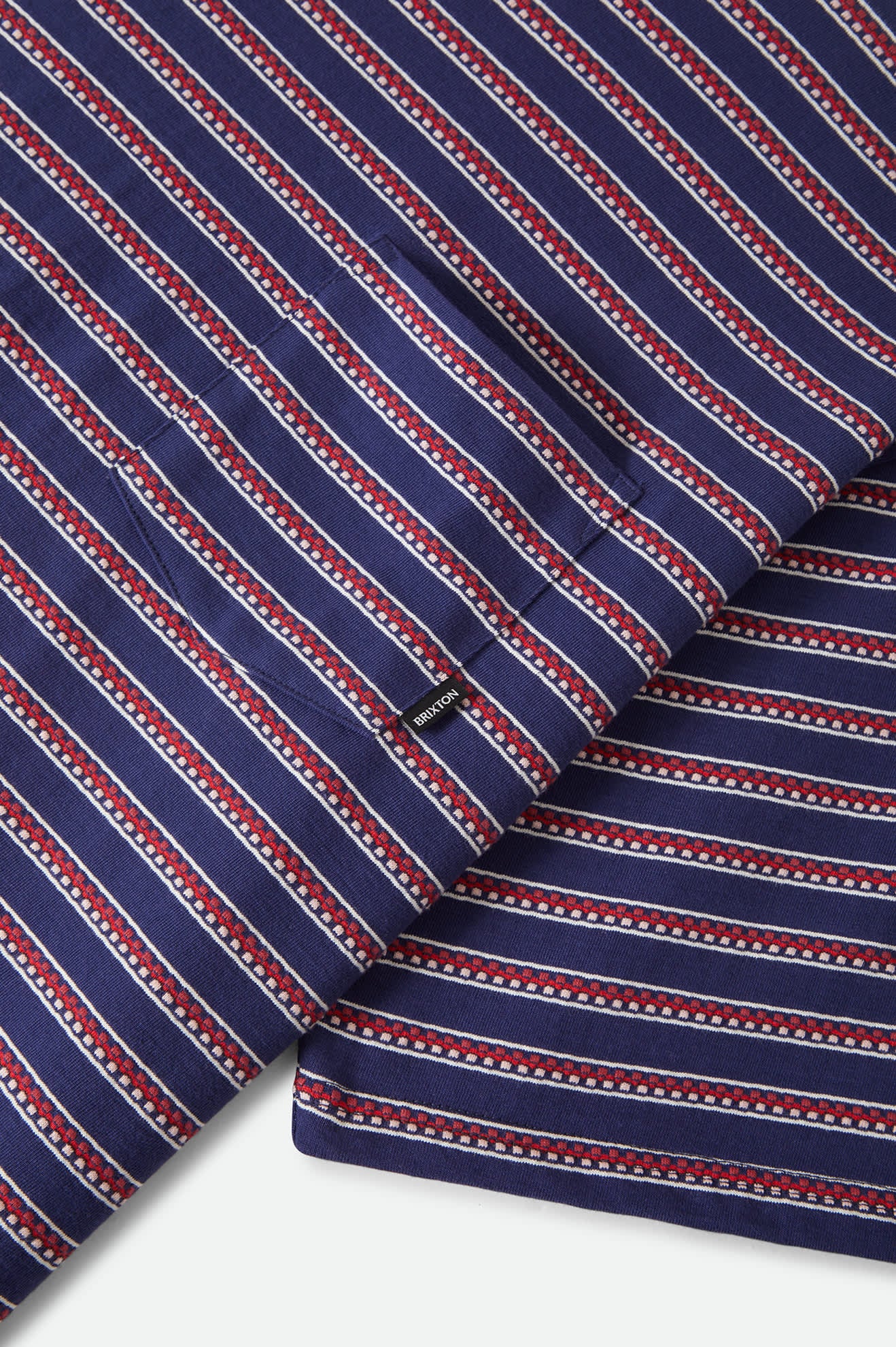 brixton-poolside-pique-box-crop-t-shirt-navy-baumwolle image 8