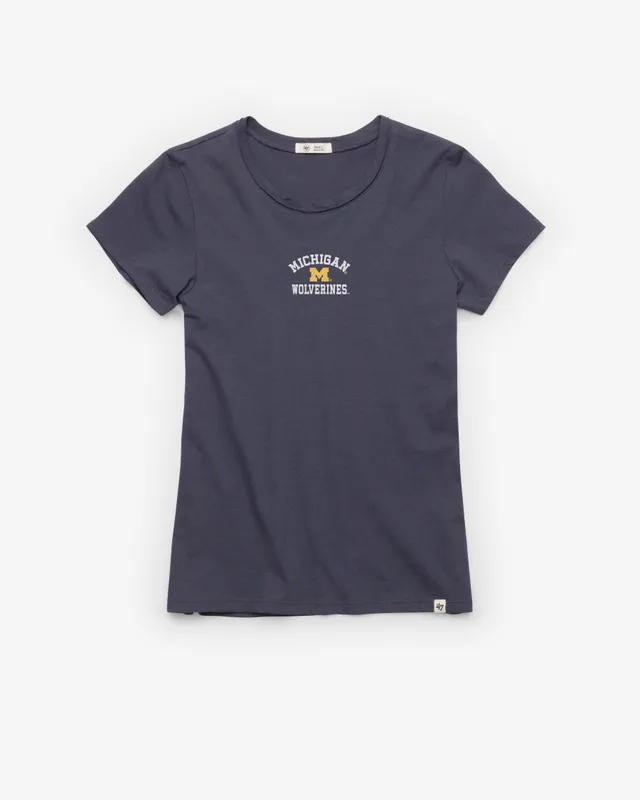 47-brand-frankie-michigan-wolverines-tee-atlas-blue image 1