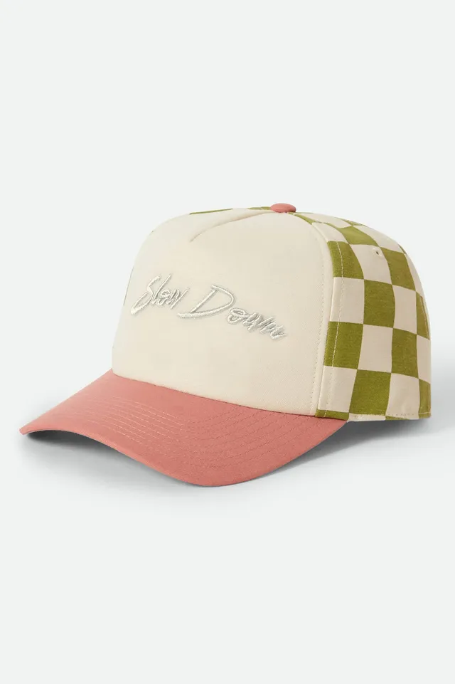brixton-slow-down-snapback-gingham-baumwolle image 1