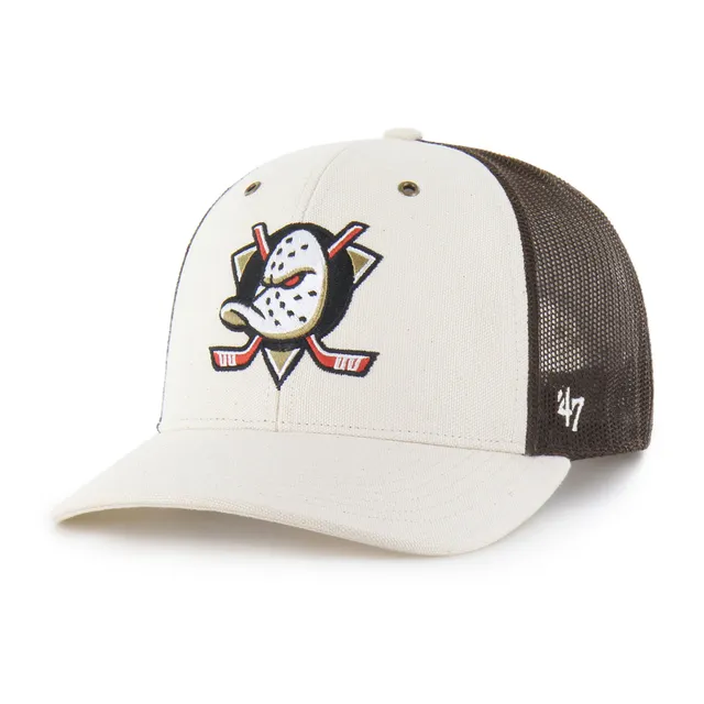 47-brand-anaheim-ducks-carhartt-trucker-cap-natural-snapback image 1