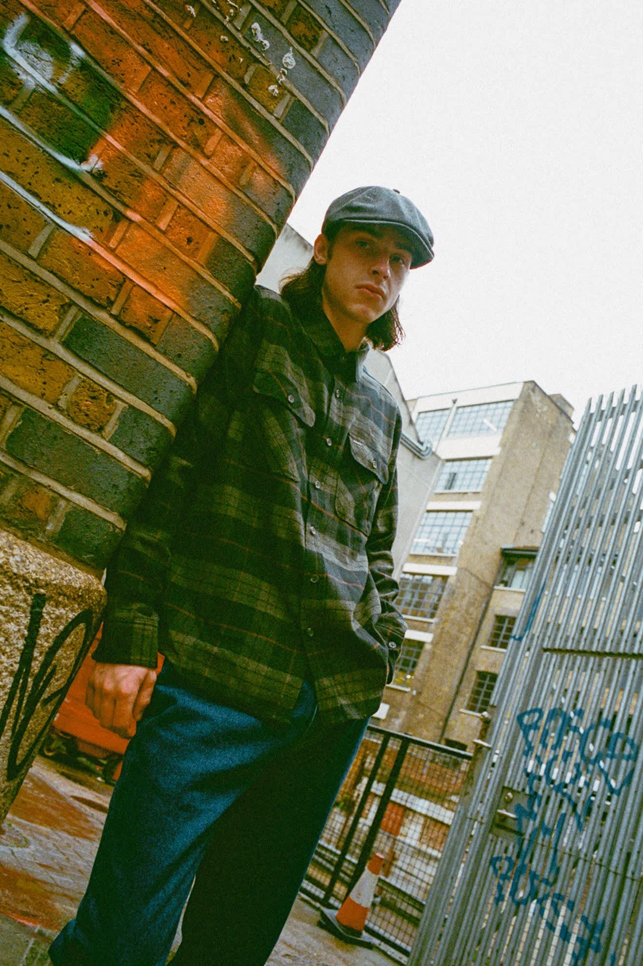 brixton-bowery-flannel-flanellhemd-schwarz-karo image 3