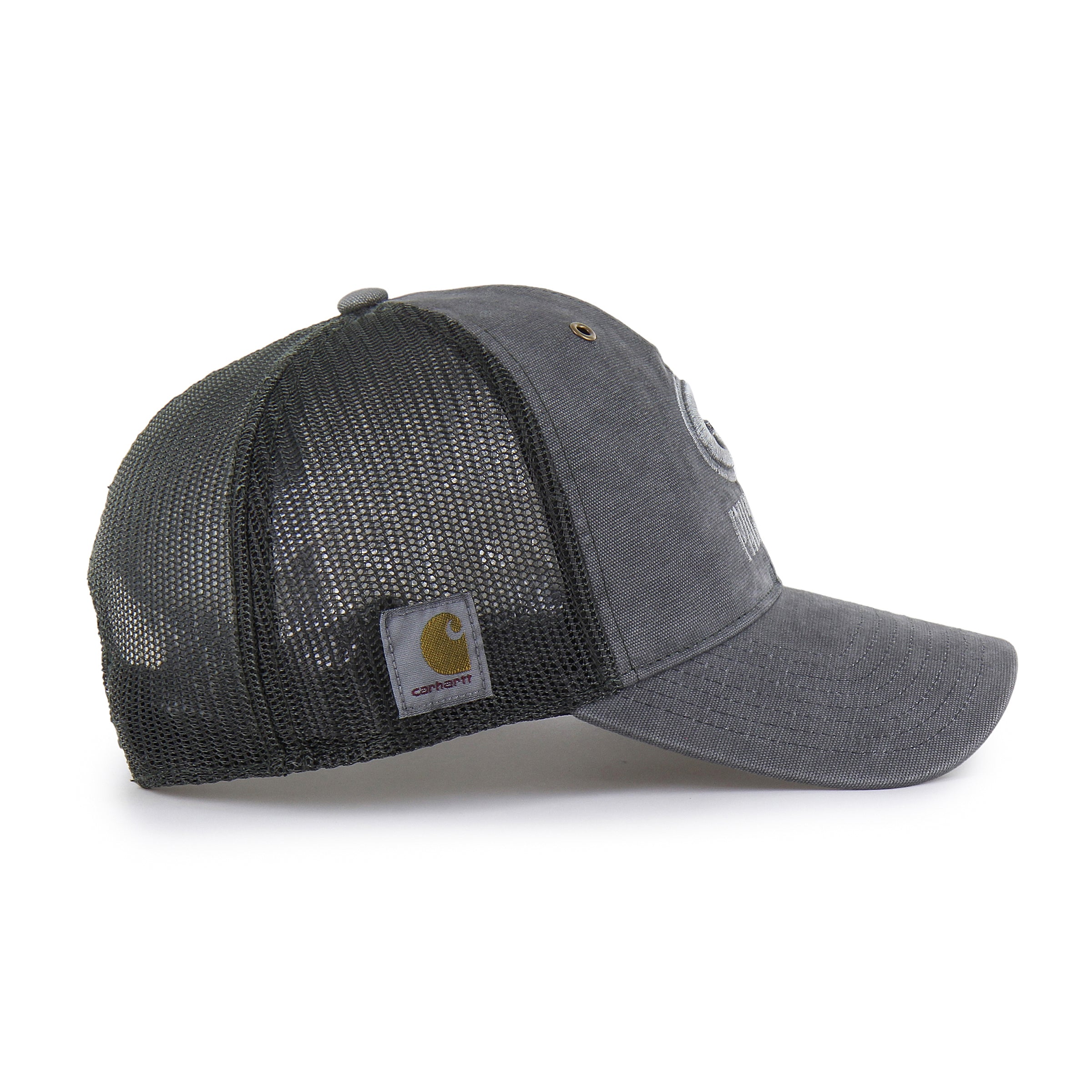 47-trucker-green-bay-packers-carhartt-cap-schwarz-osf image 2