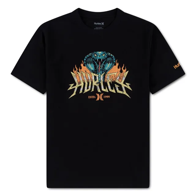 hurley-89052-grafik-t-shirt-f-r-jungen-8-10-jahre-kurzarm image 1