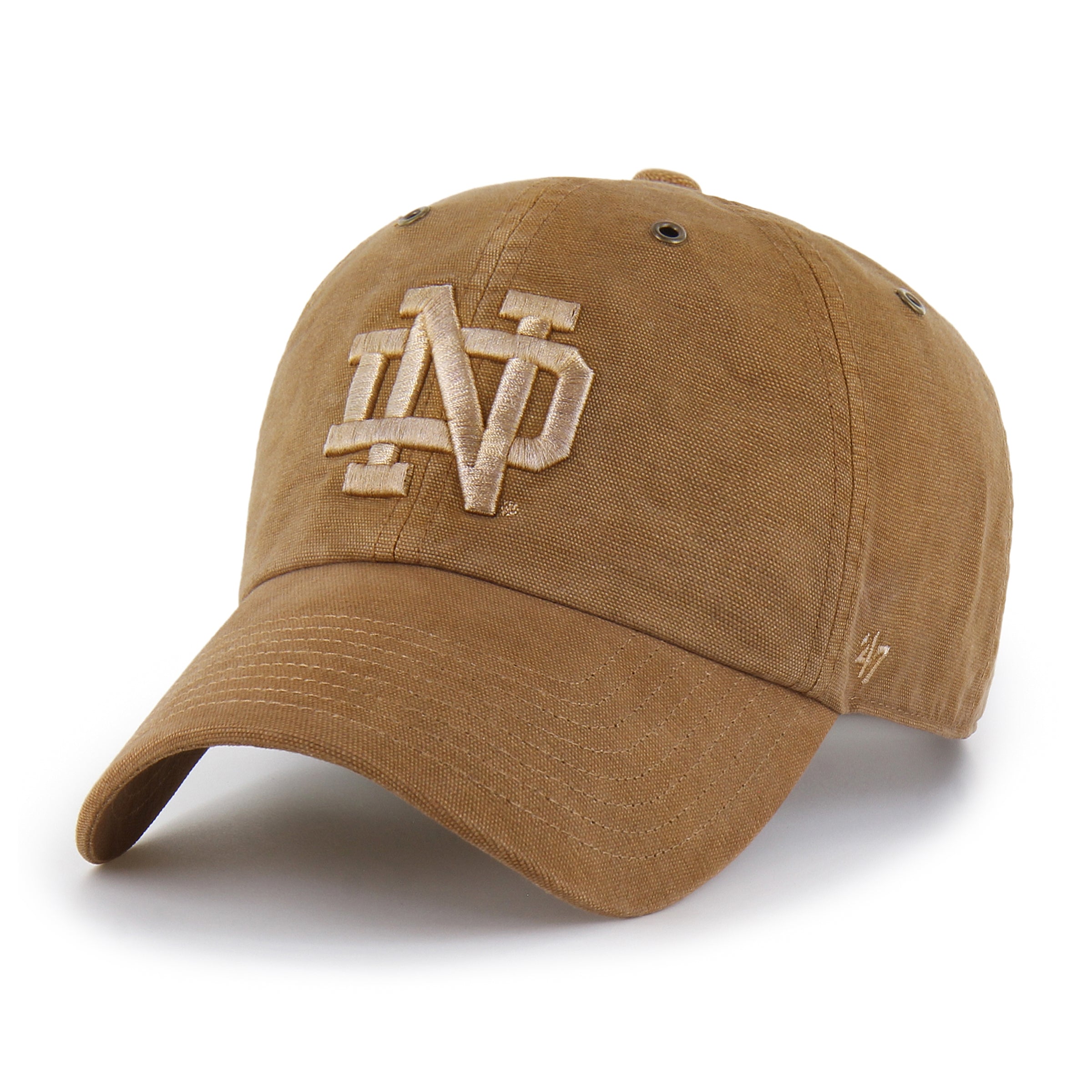 47-brand-clean-up-notre-dame-fighting-irish-cap-braun-osfm image 4