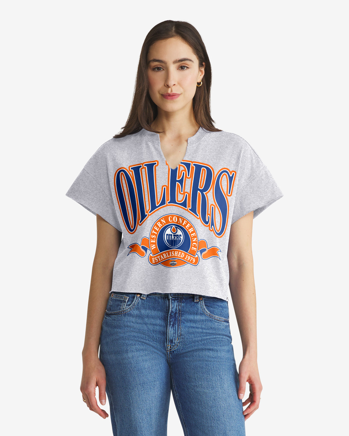 47-headline-crew-edmonton-oilers-banners-out-t-shirt-grau image 1