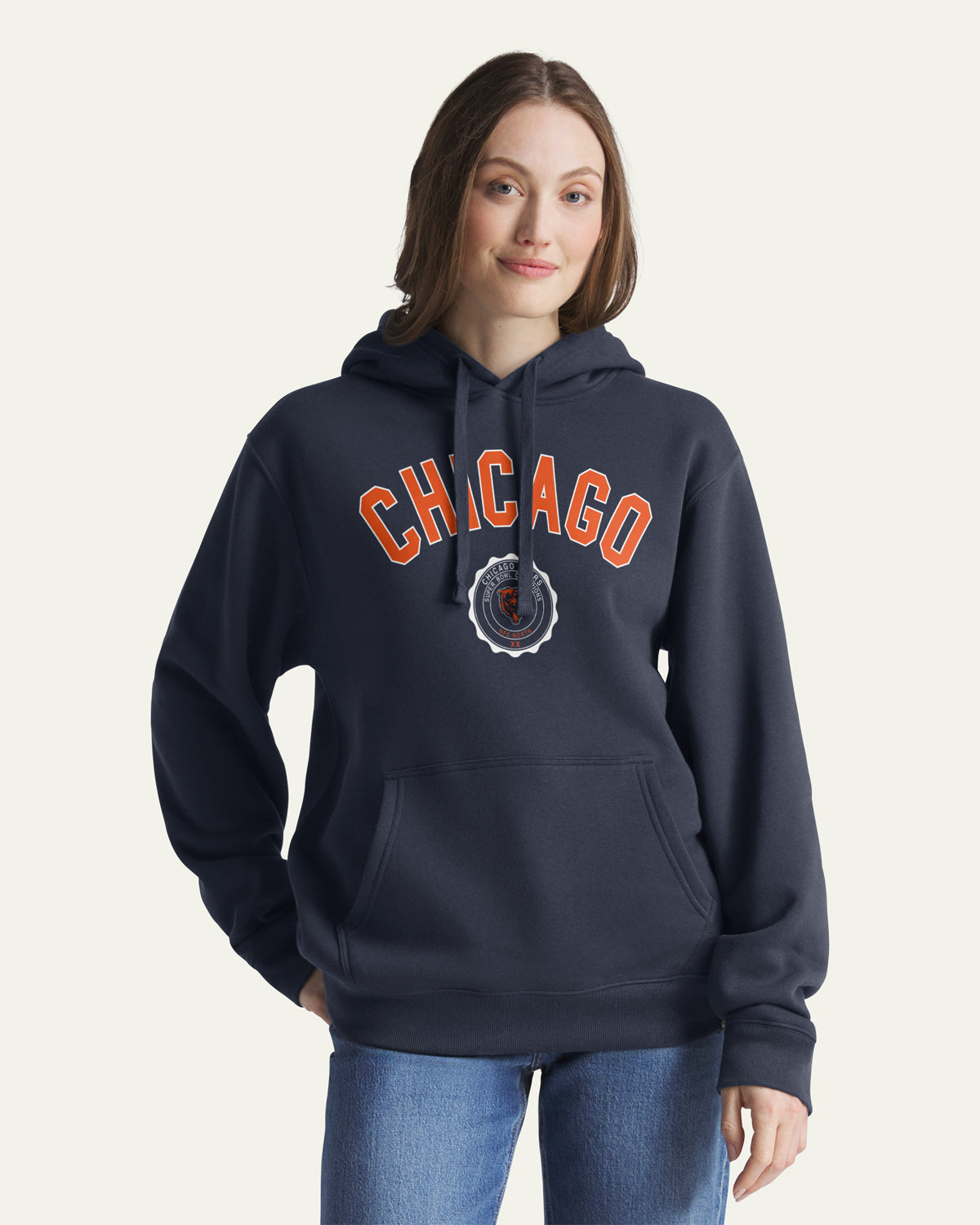 47-everyday-chicago-bears-hoodie-navy-herren image 3