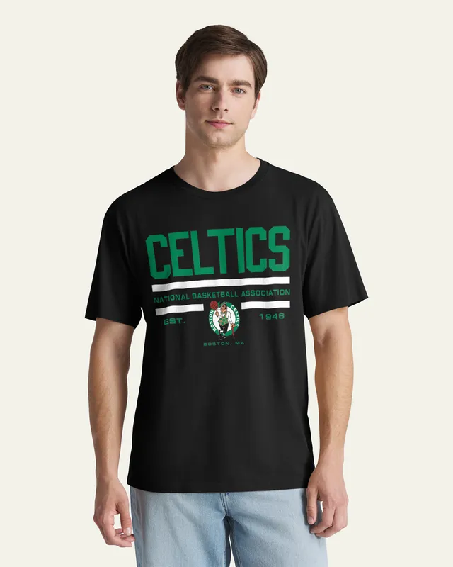 47-foundation-tee-boston-celtics-stack-block-t-shirt-schwarz image 1