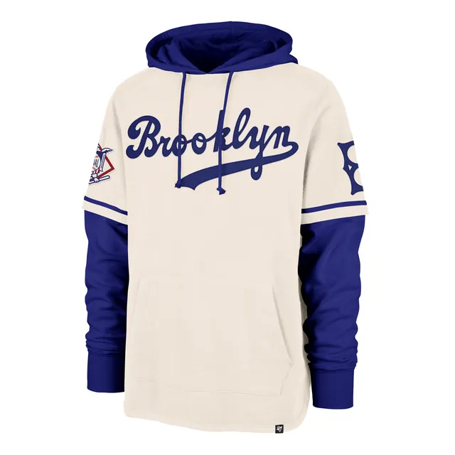 47-shortstop-dodgers-cooperstown-hoodie-cream-kapuzenpullover image 1