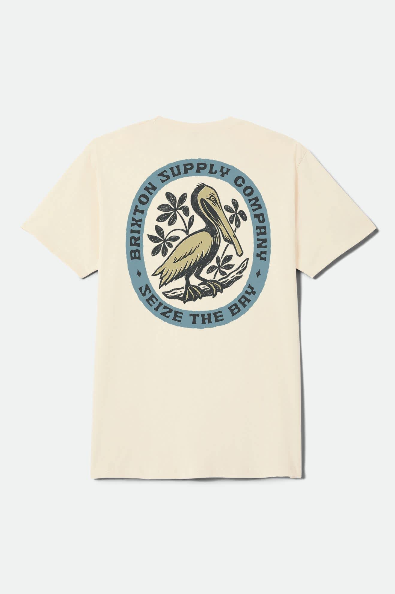 brixton-bay-standard-t-shirt-cream image 2
