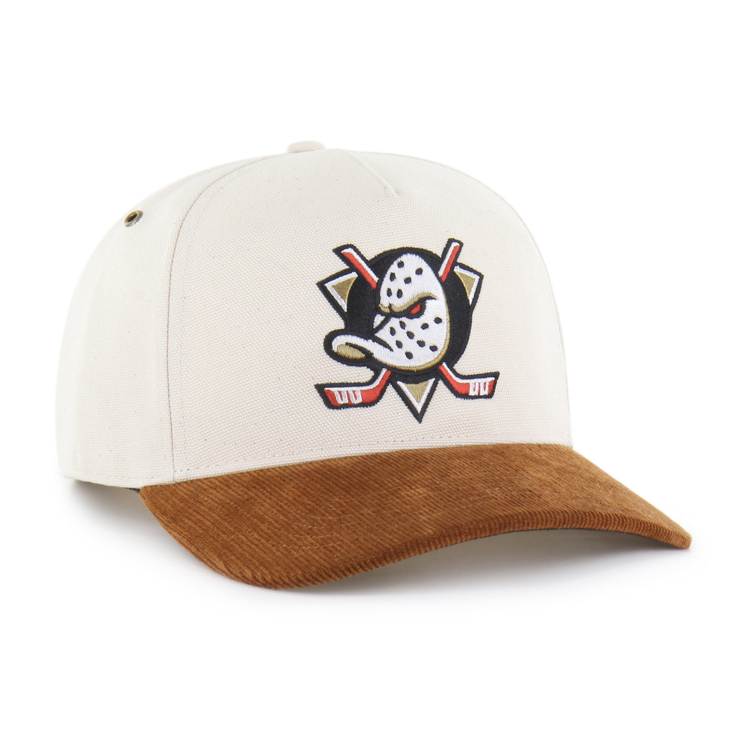 47-brand-anaheim-ducks-carhartt-undyed-hitch-cap-natural image 4