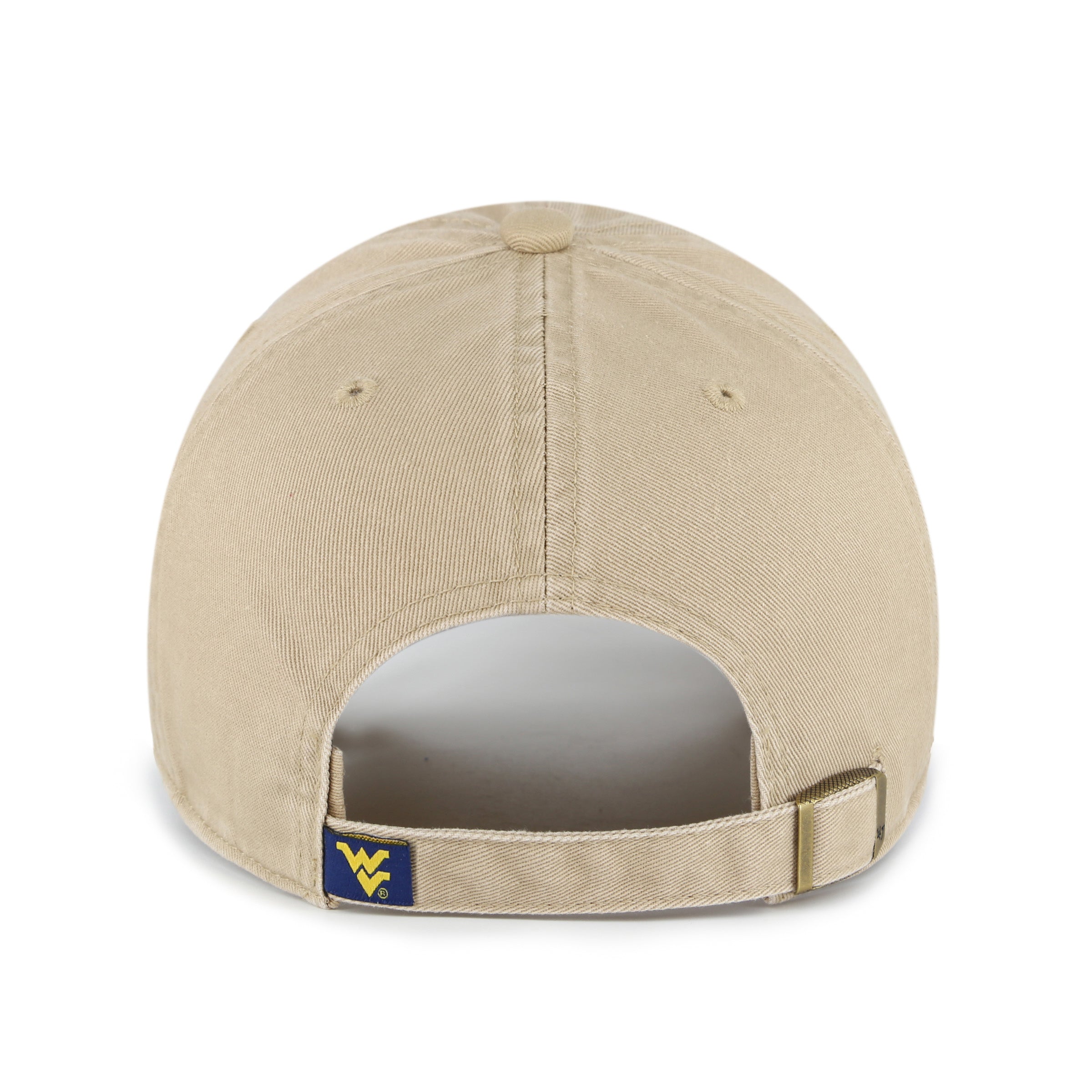 47-brand-47-clean-up-west-virginia-mountaineers-cap-khaki image 2