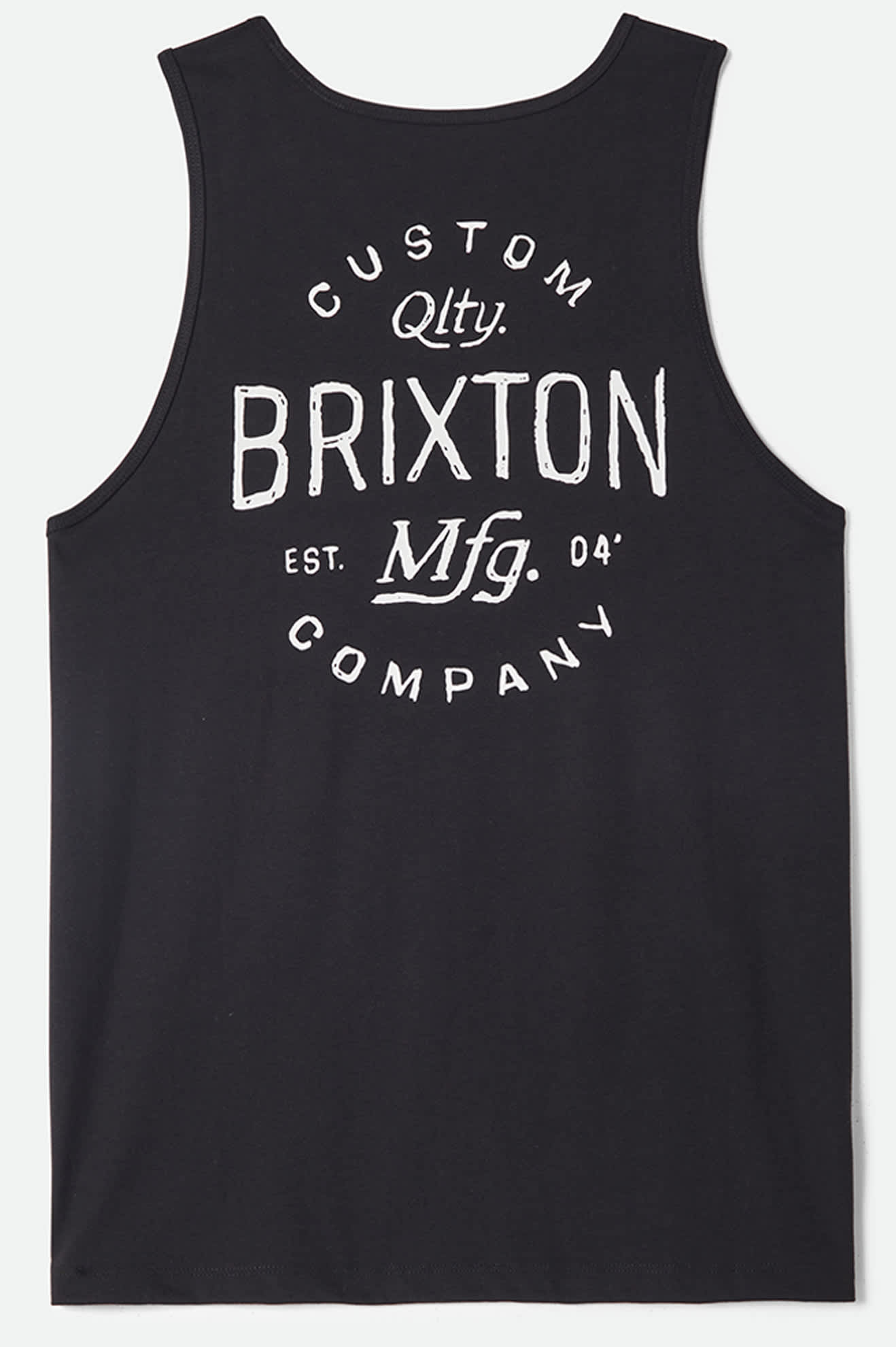 brixton-fremont-tank-top-black-baumwolle-mfg-print image 2