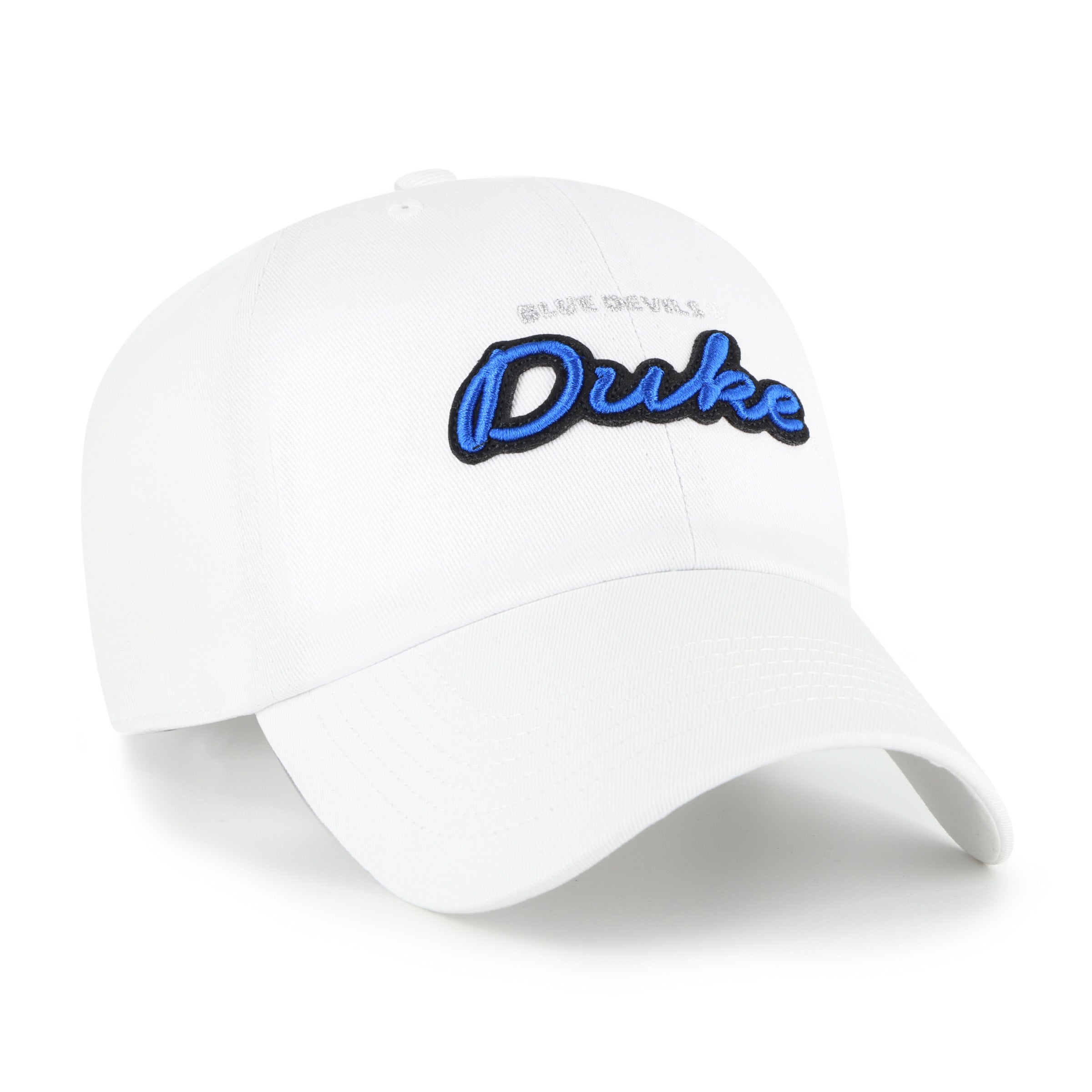 47-clean-up-duke-blue-devils-dad-hat-white-strapback image 3