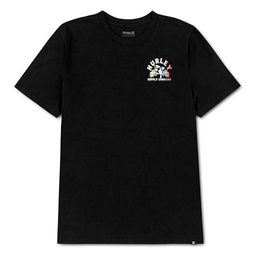 hurley-89134-grafik-t-shirt-kinder-8-10-jahre-kurzarm image 7