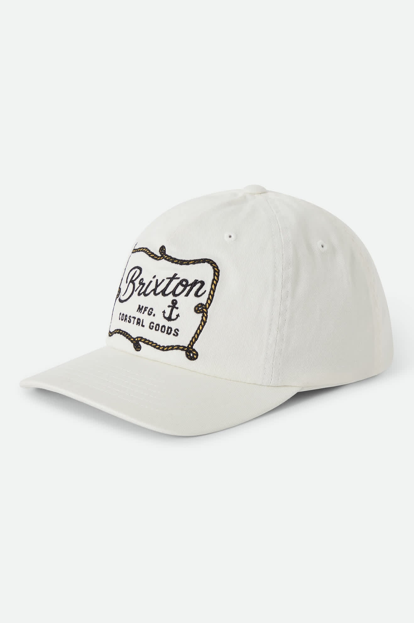 brixton-anchor-alpha-snapback-cap-off-white image 1