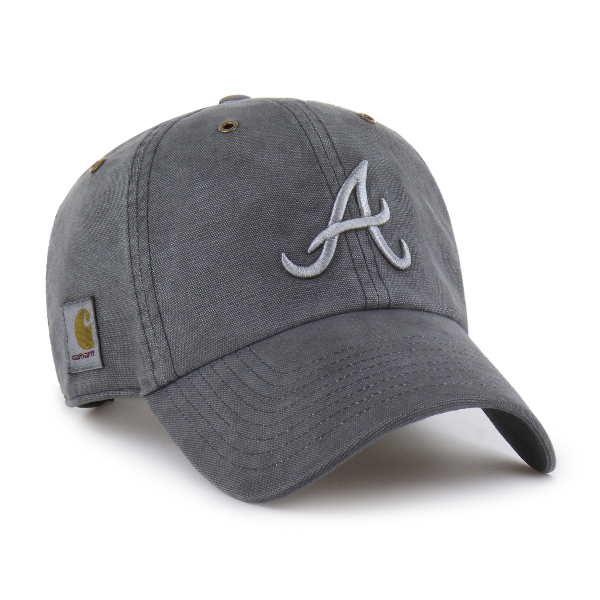 47-brand-47-clean-up-atlanta-braves-cap-carhartt-shadow-osf image 1