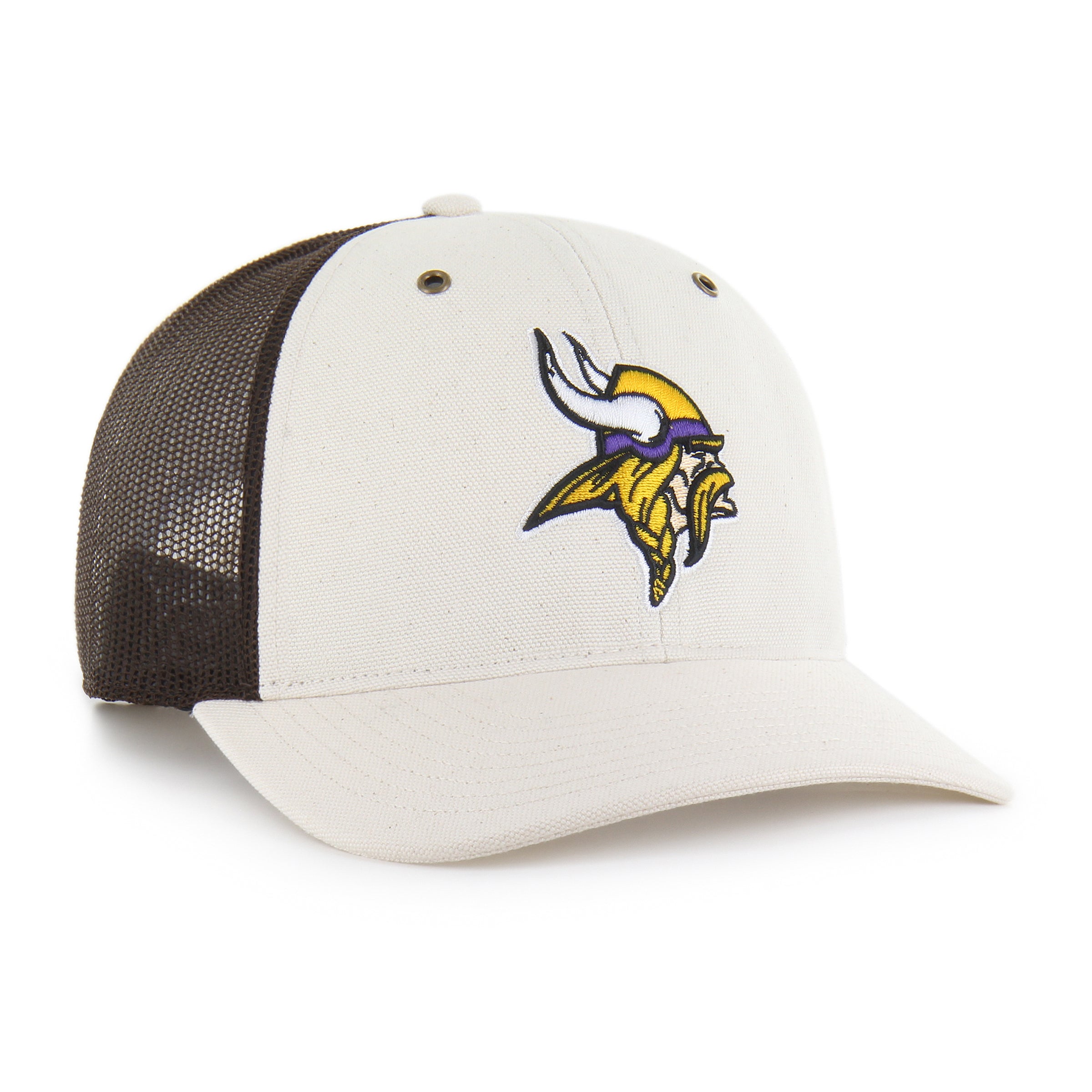 47-brand-47-trucker-carhartt-undyed-cap-vikings-natural-osf image 4