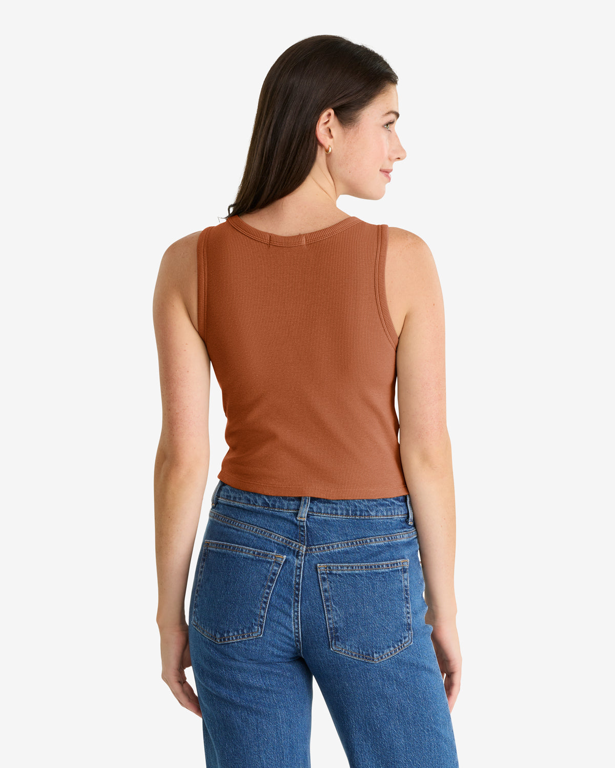 47-baby-rib-tank-texas-longhorns-straight-cut-top-orange-damen image 2