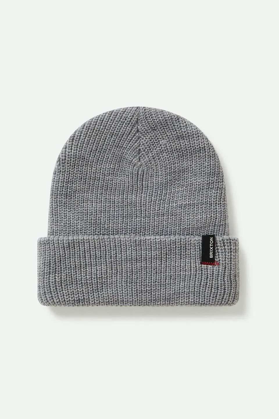 brixton-heist-beanie-light-heather-grey-umschlagm-tze image 1