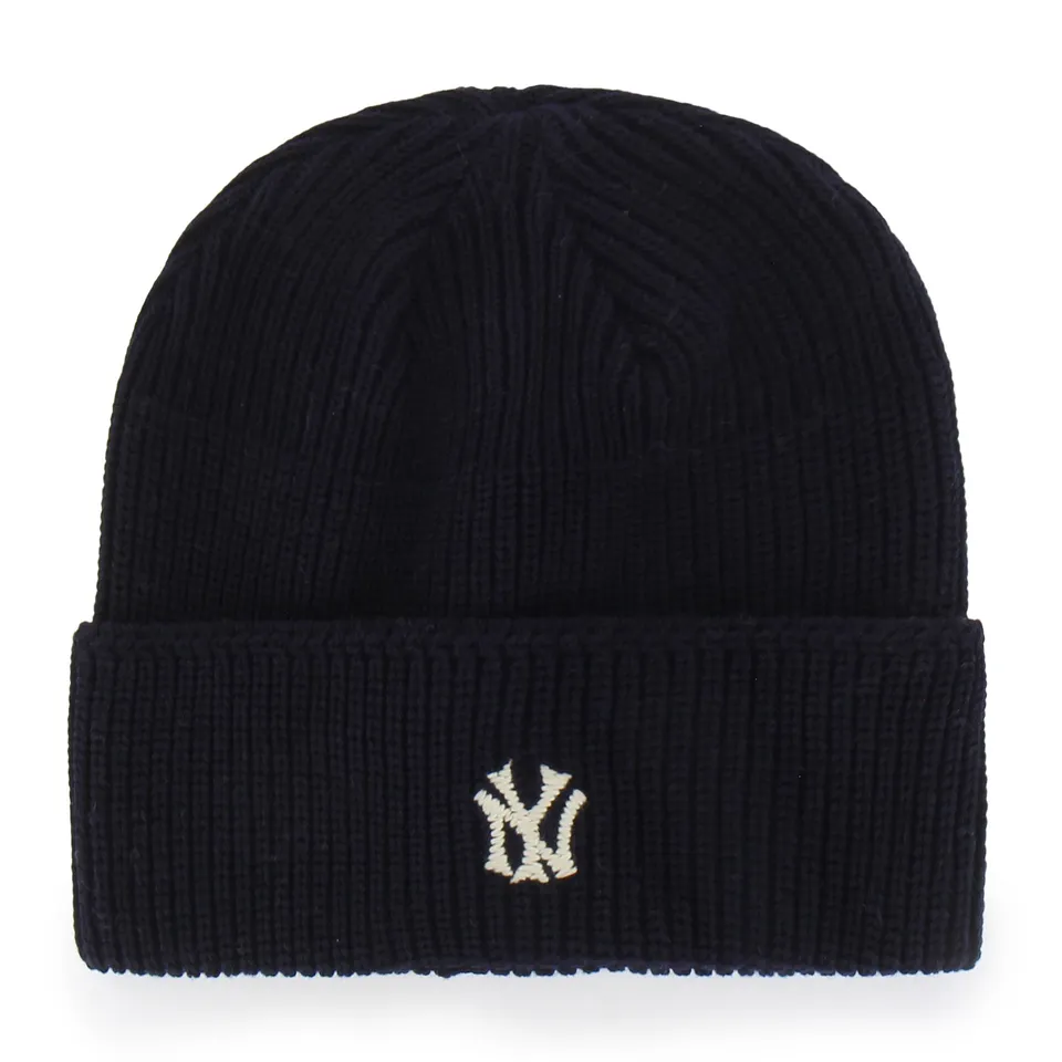 47-cuff-knit-yankees-cooperstown-beanie-navy-osf image 1