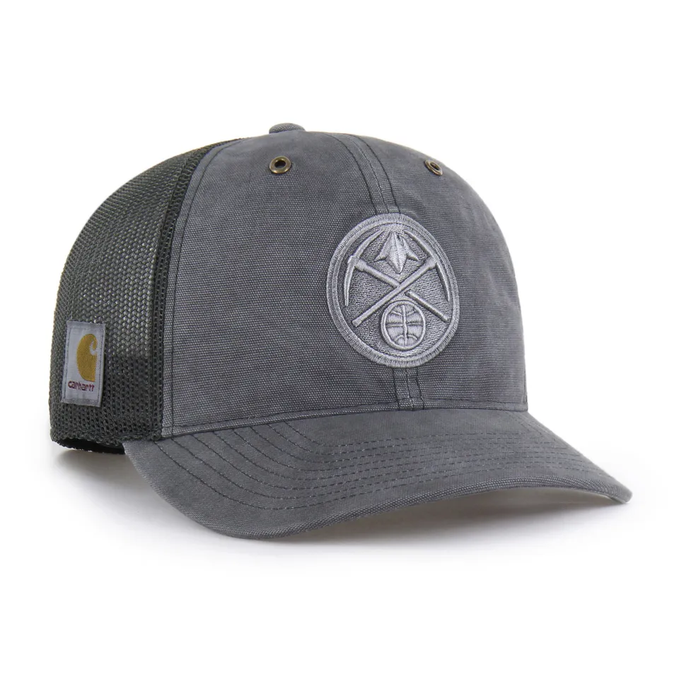 47-brand-47-trucker-denver-nuggets-carhartt-dyed-rf-cap-shadow-osf image 1