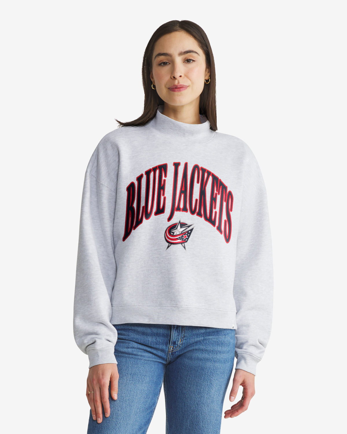 47-brand-headline-crew-columbus-vantage-pullover-grau-damen image 1
