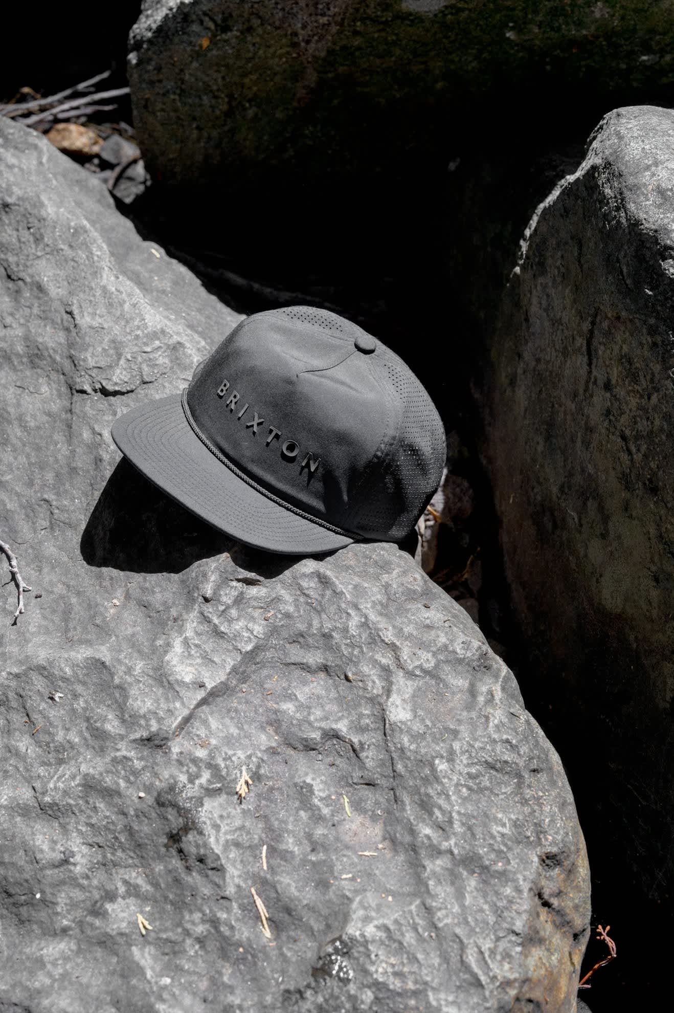 brixton-alpha-journey-cap-schwarz-verstellbar-polyester image 7