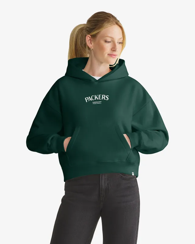 47-hadrian-green-bay-packers-hoodie-damen-dark-green image 1