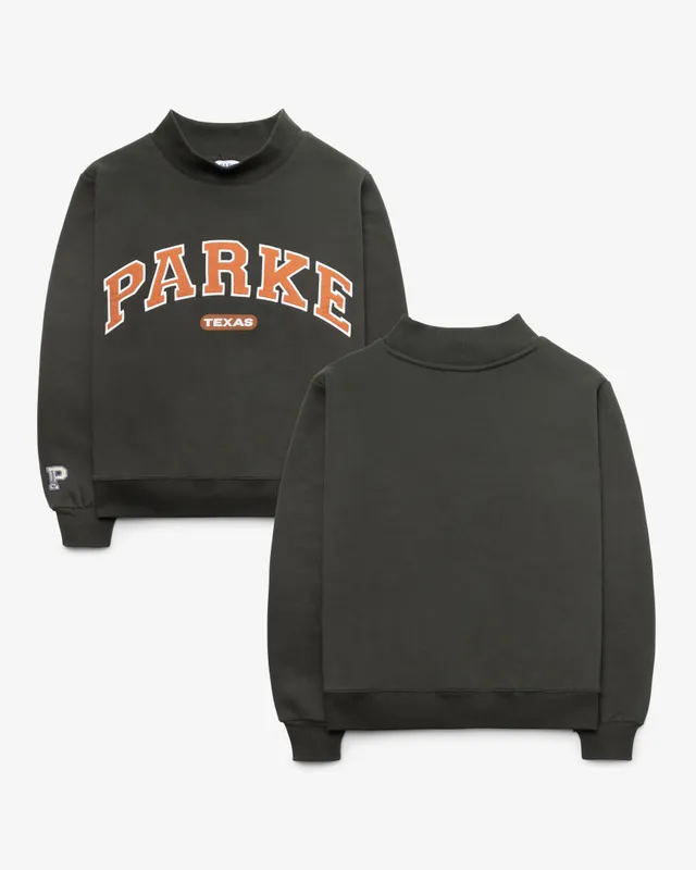 47-headline-crew-texas-varsity-mockneck-sweatshirt-charcoal image 1