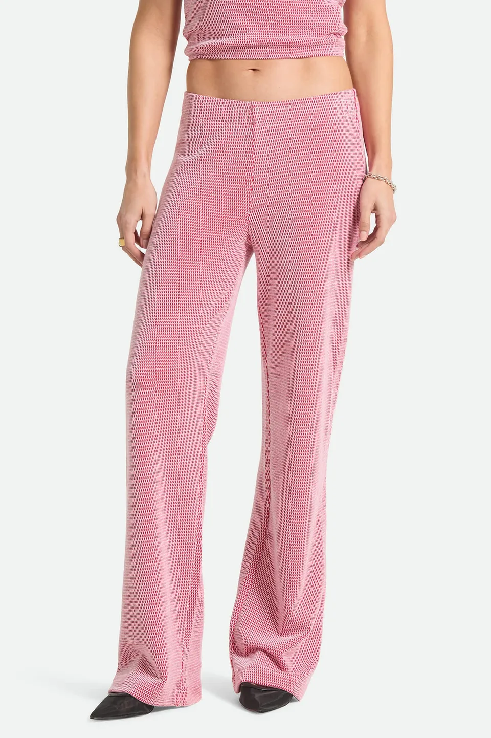 brixton-siesta-knit-pant-hose-adrenaline-rush-white-weave-baumwolle image 1