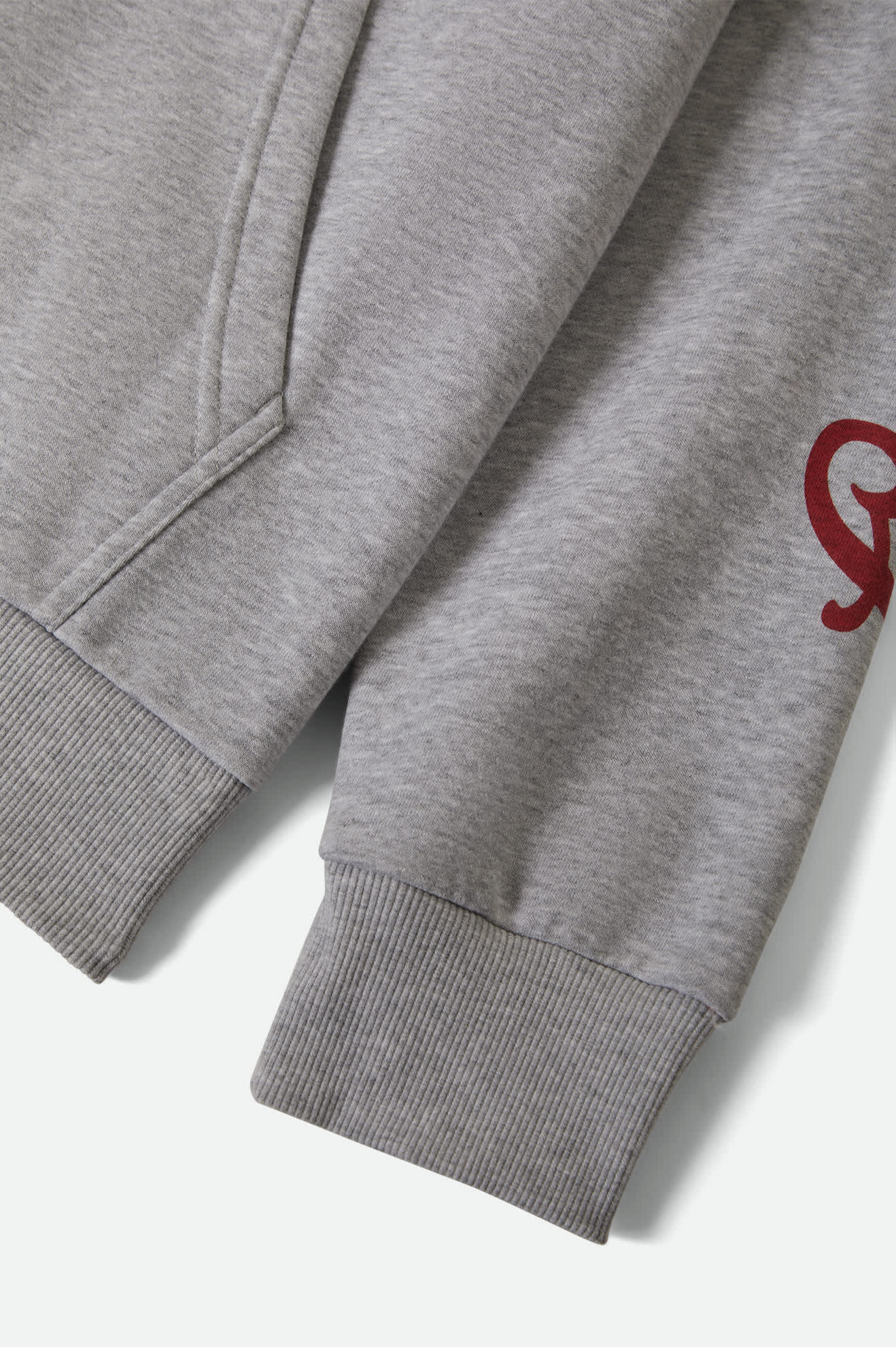 brixton-coors-light-silver-speed-hoodie-heather-grey image 5