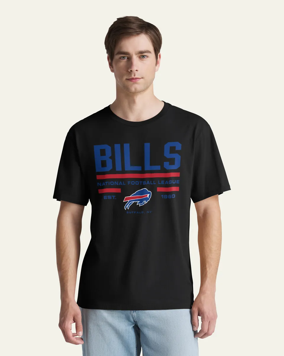 47-foundation-tee-buffalo-bills-stack-block-t-shirt-schwarz image 1