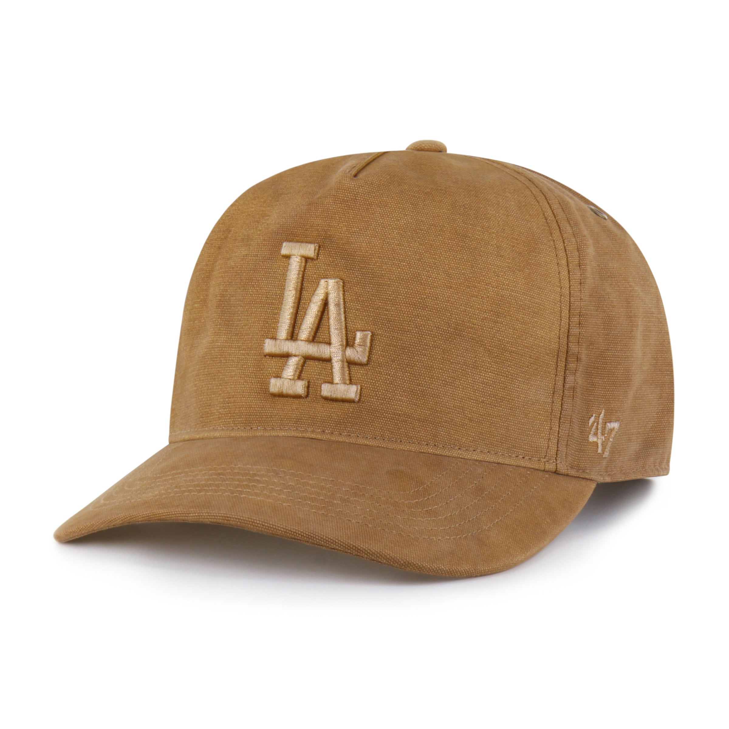47-brand-los-angeles-dodgers-carhartt-dyed-hitch-rf-relaxed-fit-cap-braun image 4
