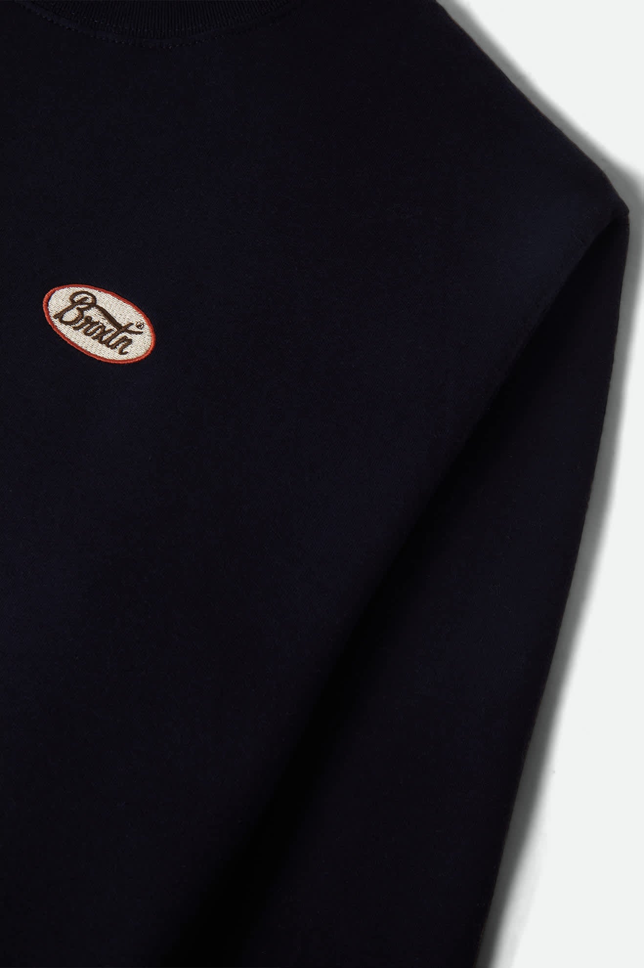 brixton-parson-patch-crew-classic-navy-baumwollmix image 3