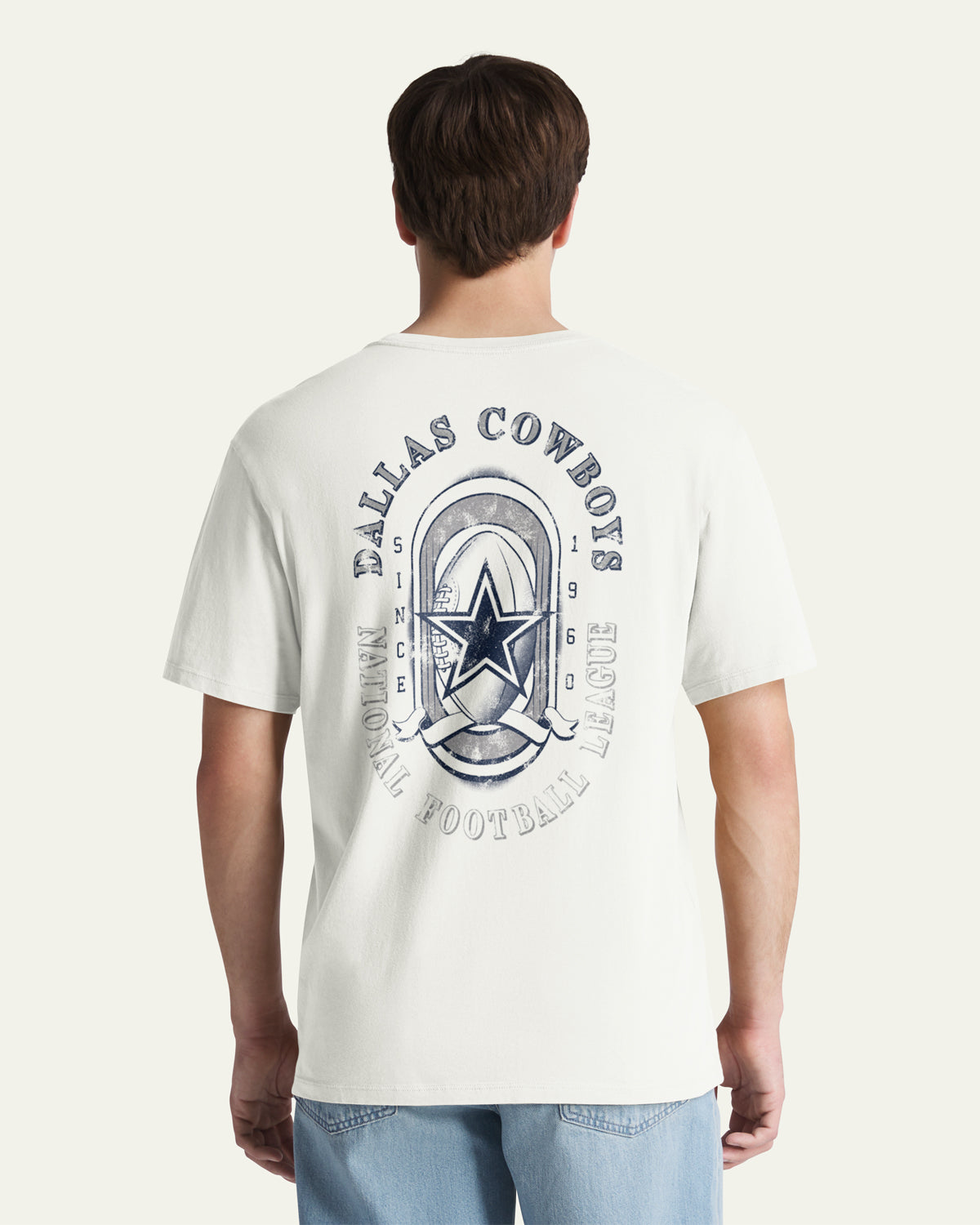 47-brand-everyday-tee-dallas-cowboys-oval-sport-backer-t-shirt-sandstone image 1