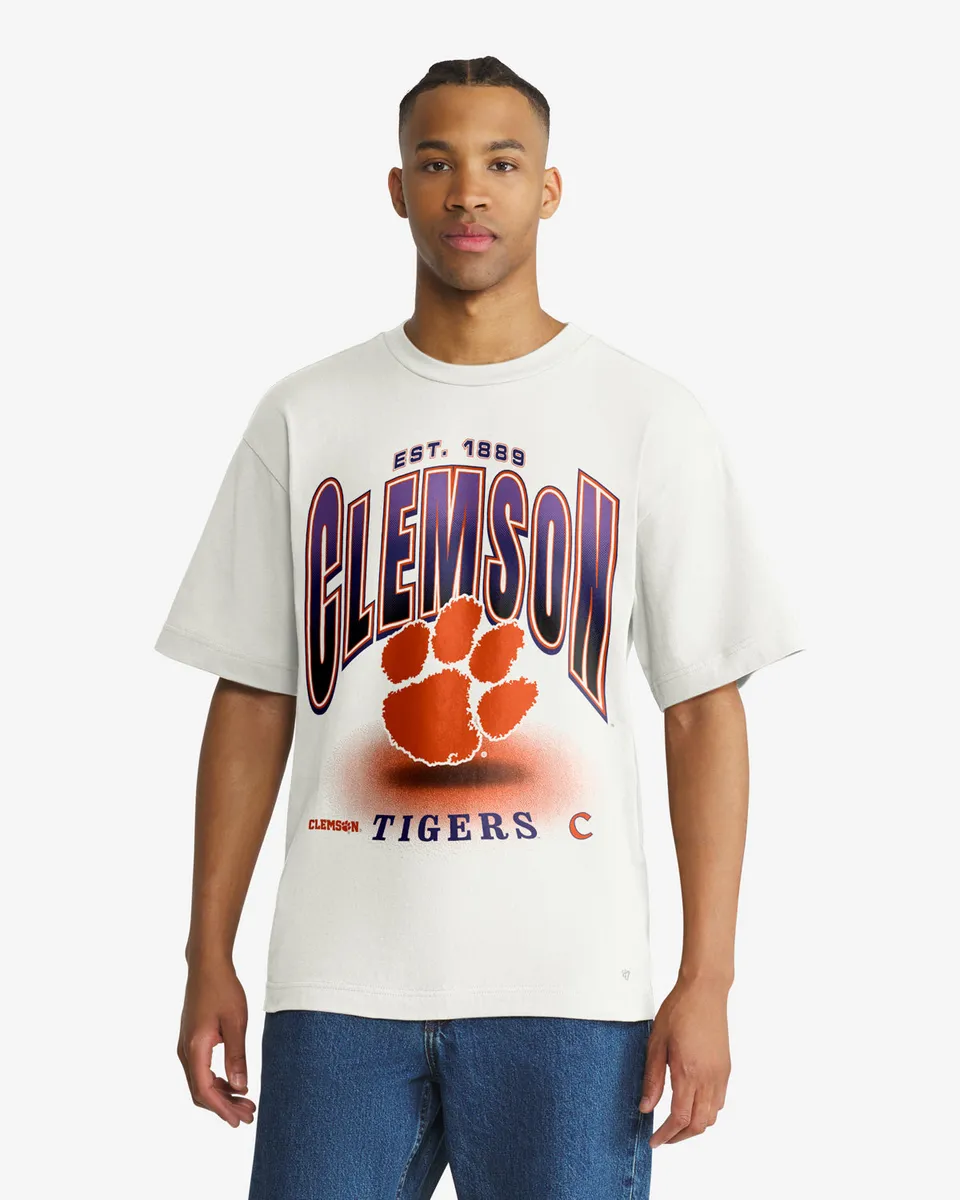 47-foundation-tee-clemson-tigers-herren-t-shirt-sandstone image 1