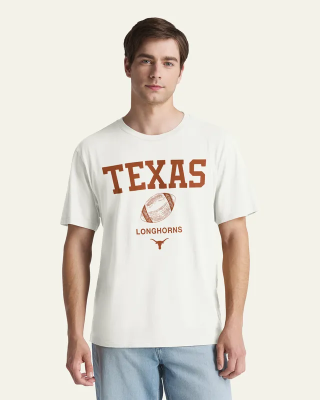 47-brand-texas-longhorns-play-block-t-shirt-sandstone image 1