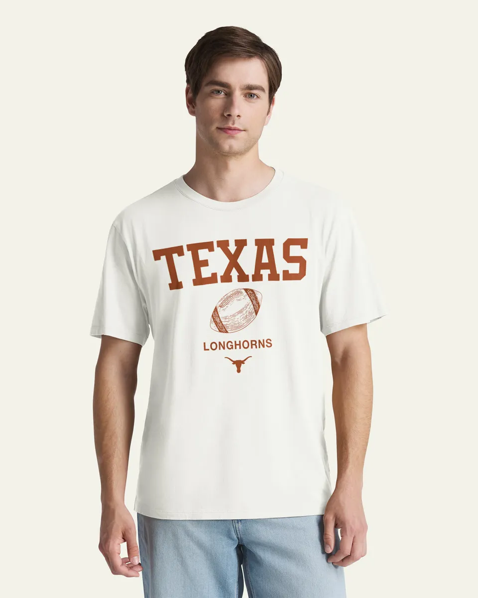 47-brand-texas-longhorns-play-block-t-shirt-sandstone image 1