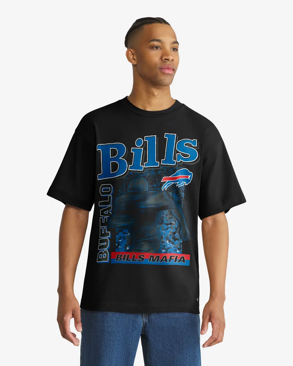 47-brand-foundation-tee-buffalo-bills-t-shirt-schwarz-herren image 1