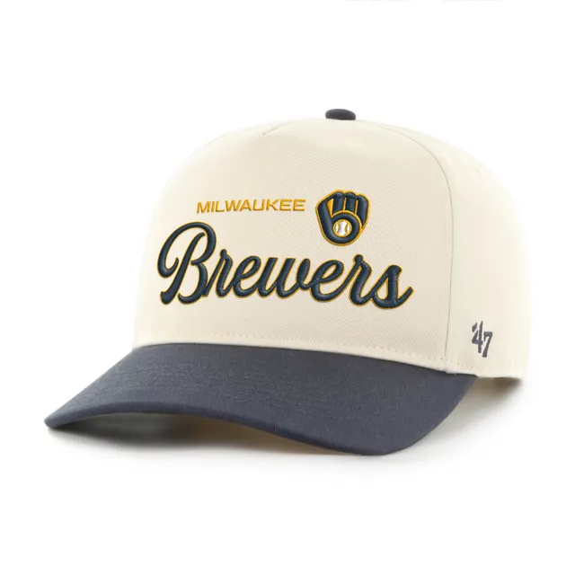 47-hitch-milwaukee-brewers-cap-natural-snapback image 1