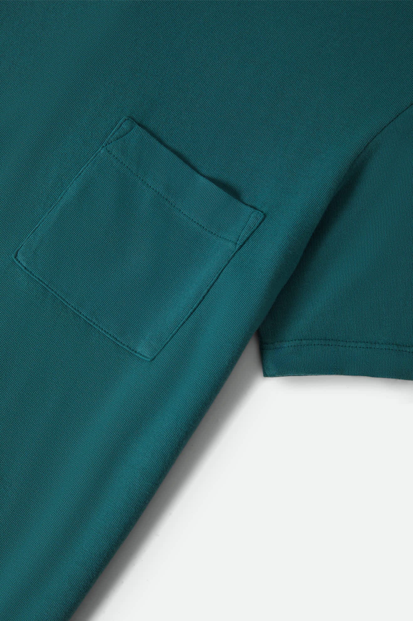 brixton-carefree-organic-t-shirt-washed-teal-bio-baumwolle image 7