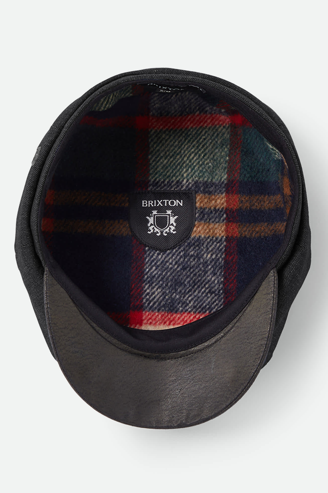 brixton-brood-baggy-flannel-snap-cap-schieberm-tze-schwarz image 5