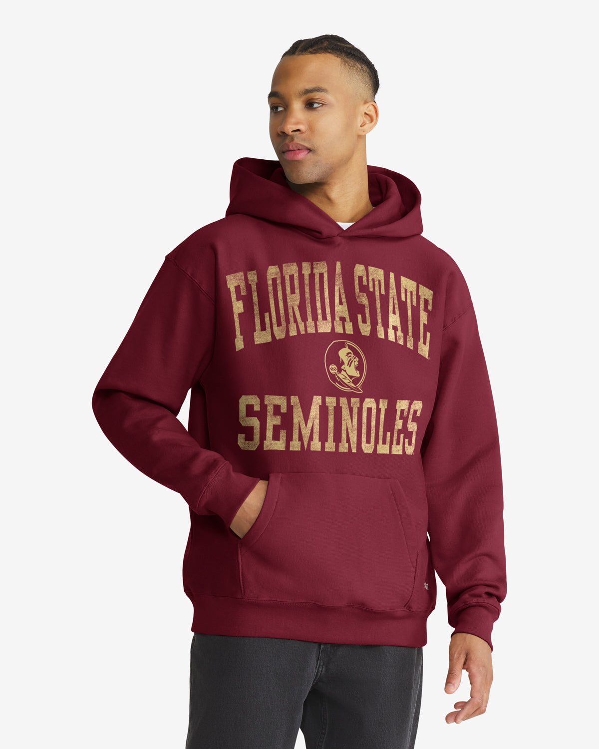 47-foundation-florida-state-hoodie-cardinal-campus-stack image 1