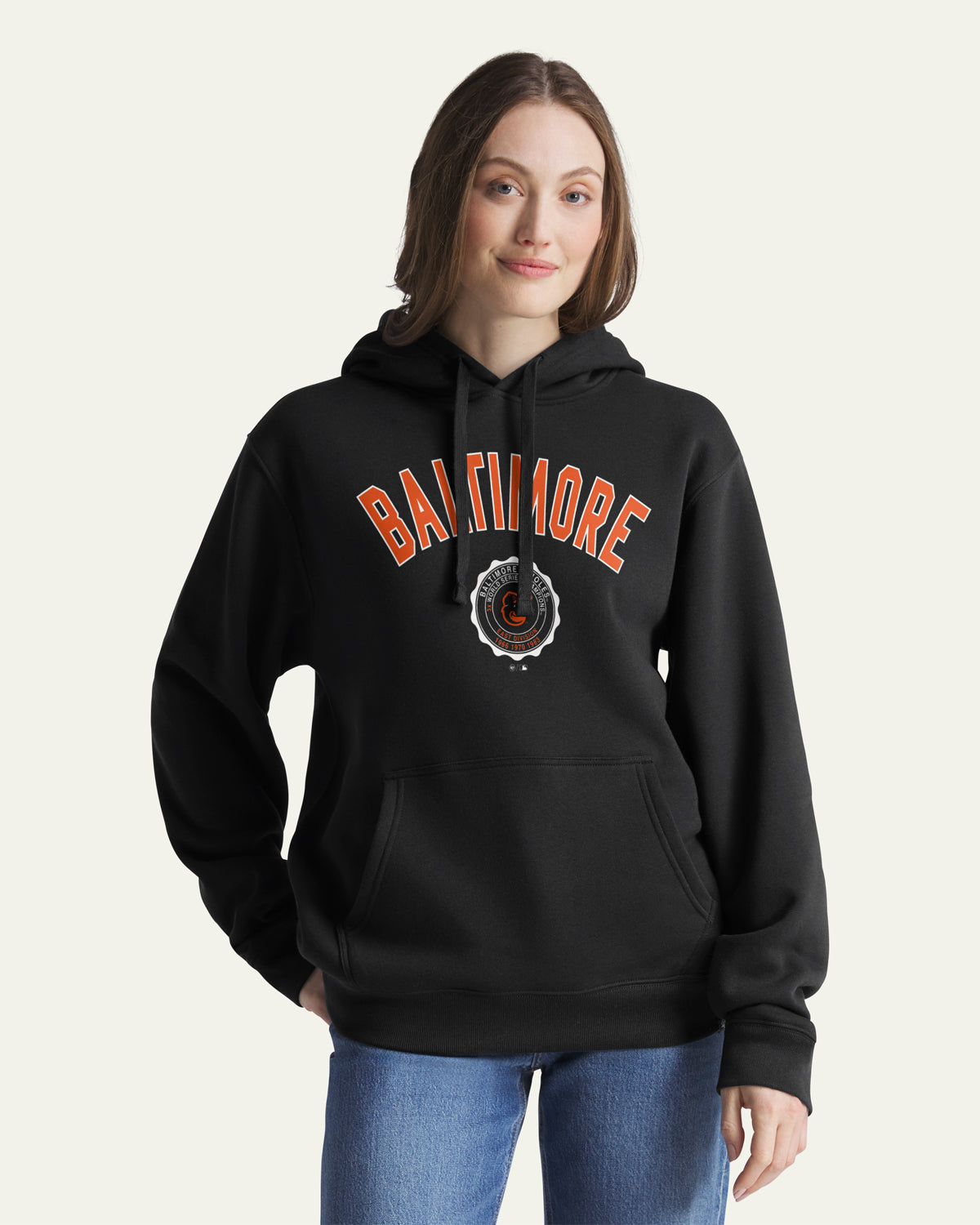 47-brand-headline-orioles-crest-hoodie-schwarz image 3