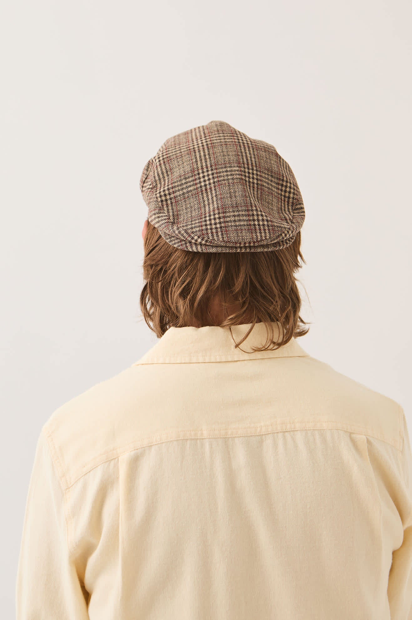 brixton-hooligan-flat-cap-brown-tan-red-plaid image 4