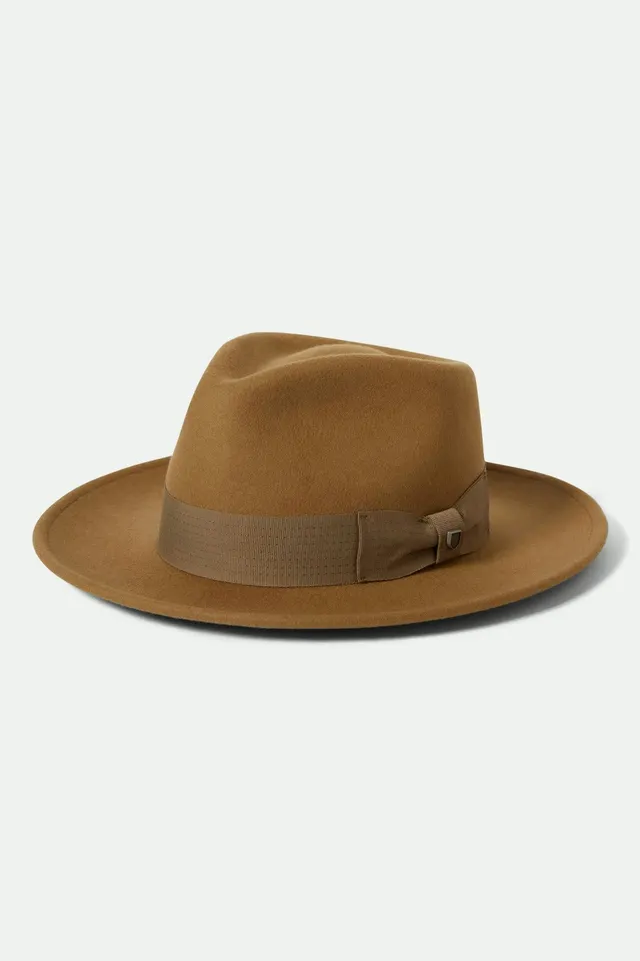 brixton-swindle-convertabrim-fedora-filzhut-antique-bronze image 1