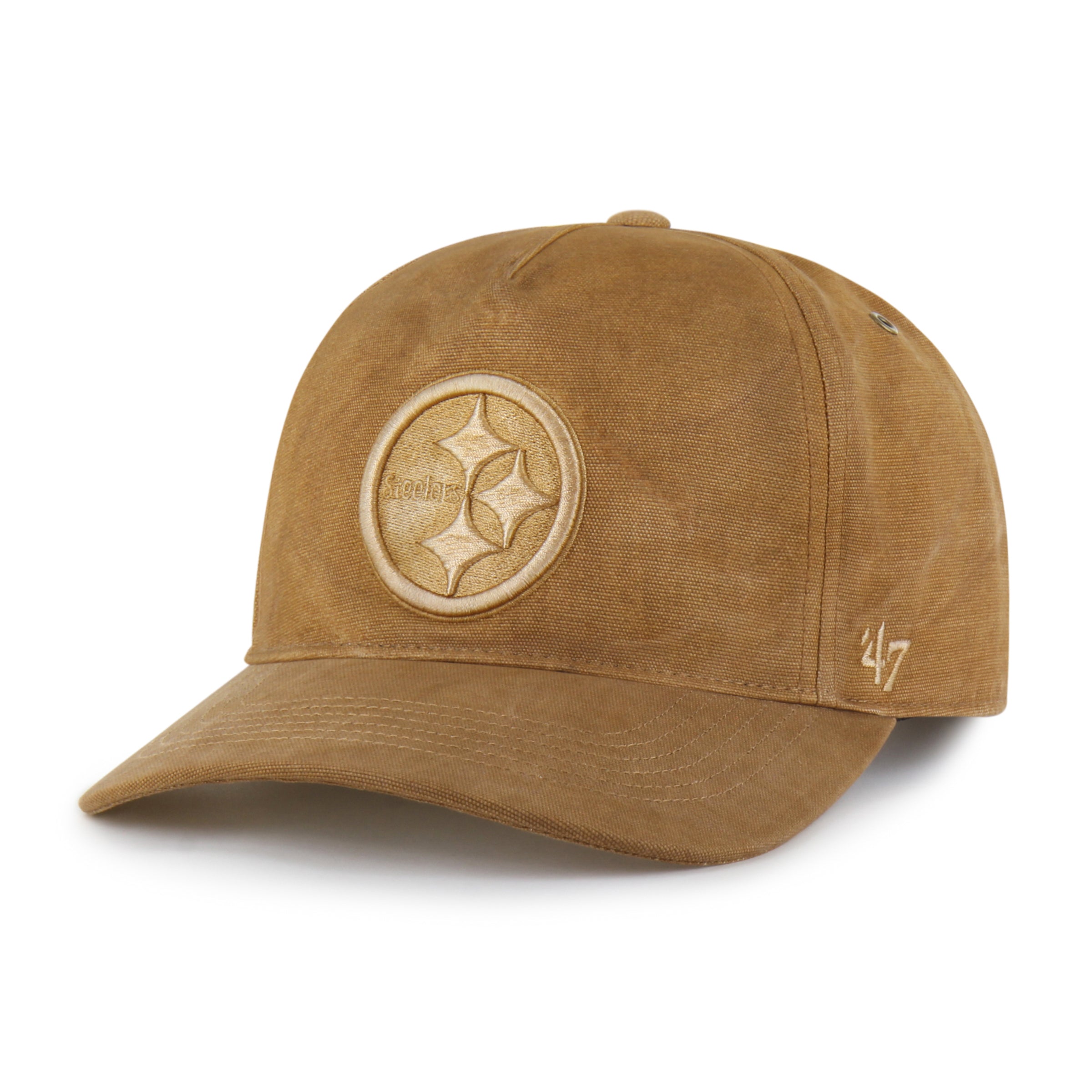 47-brand-47-hitch-pittsburgh-steelers-cap-carhartt-brown image 4